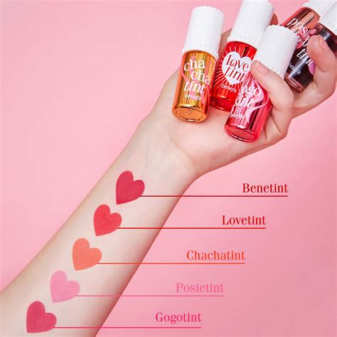 benetint swatches|benetint cheek and lip tint.